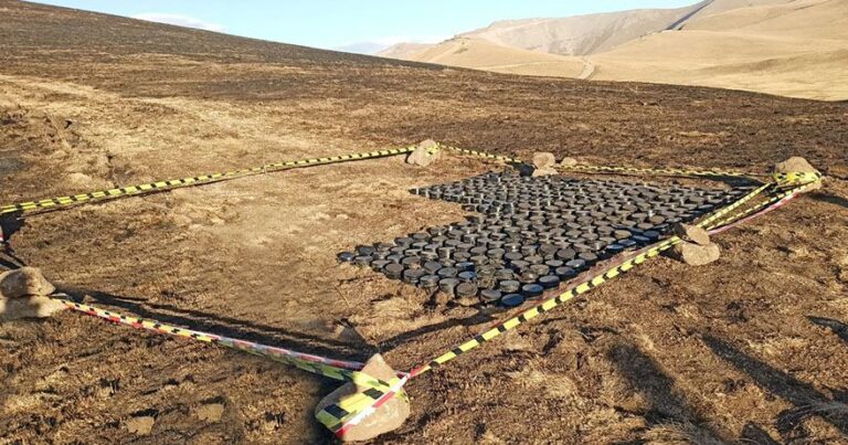 Обезврежены мины, установленные армянскими вооруженными формированиями