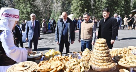 В Государственном природном парке «Ала-Арча» в Бишкеке состоялась культурная программа