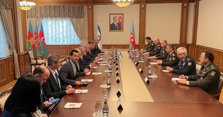Азербайджан и Израиль обсудили вопросы военного сотрудничества