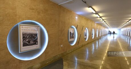 Открылась выставка, посвященная 55-летию Бакинского метрополитена