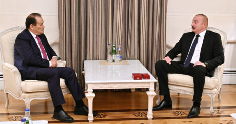 Президент Ильхам Алиев принял генсека Организации тюркских государств