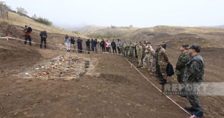 Военные атташе в Азербайджане побывали на территории массового захоронения в Эдилли