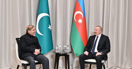 В Астане состоялась встреча Ильхама Алиева с премьер-министром Пакистана