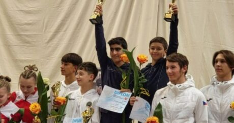 Азербайджанские гимнасты завоевали золотые медали на международном турнире