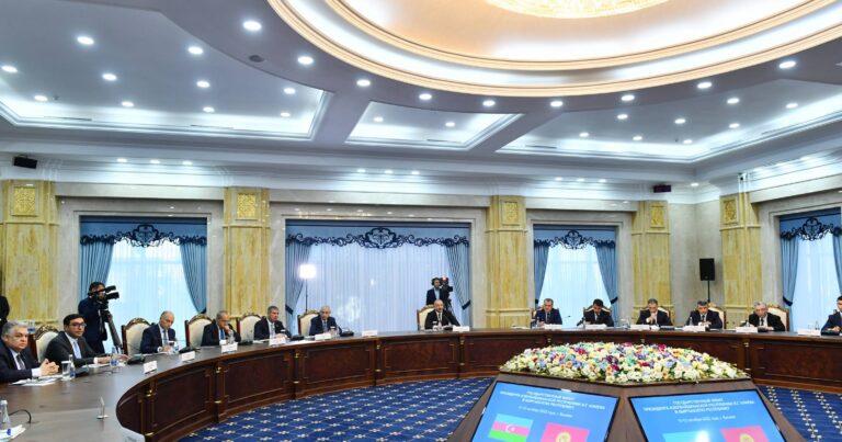 В Бишкеке состоялось заседание первого Межгосударственного совета между Азербайджаном и Кыргызстаном в расширенном составе