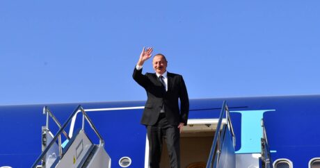 Завершился государственный визит Ильхама Алиева в Кыргызстан