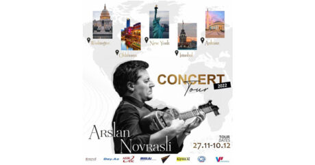 Большое концертное турне – Арслан Новрасли выступит в США и Турции