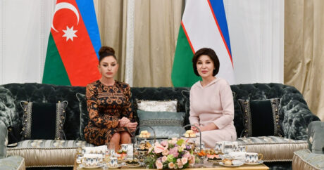Состоялась встреча Мехрибан Алиевой с Зироатхон Мирзиёевой
