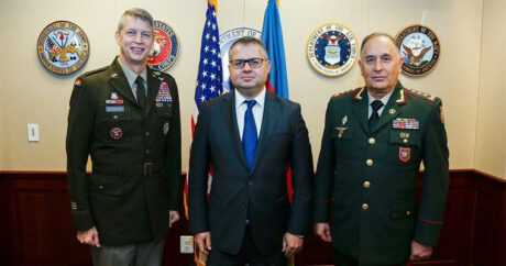 Керим Велиев встретился с начальником Бюро Национальной гвардии США