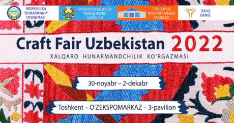 В Ташкенте пройдет международная ярмарка ремесленных изделий и технологий