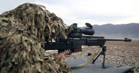 В армии Азербайджана проводится курс по снайперской подготовке