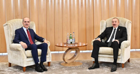 Ильхам Алиев принял первого заместителя председателя Партии справедливости и развития Турции
