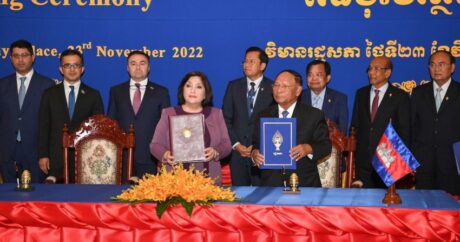 Между парламентами Азербайджана и Камбоджи подписан меморандум о взаимопонимании
