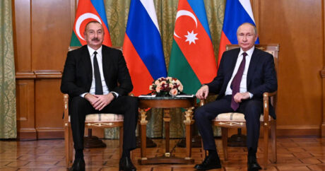 В Сочи прошла двусторонняя встреча президентов Азербайджана и России