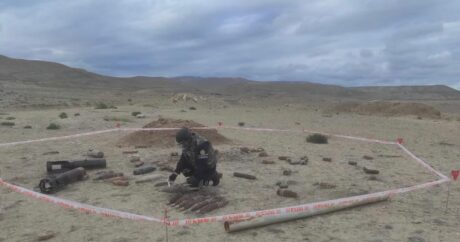 В Хызинском районе обнаружены военные боеприпасы — ФОТО