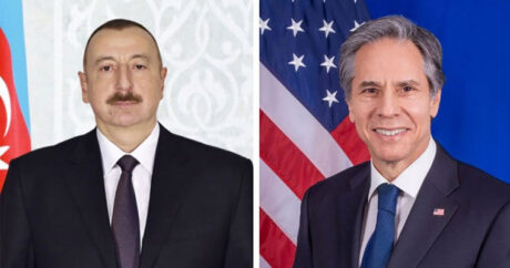 Госсекретарь США Энтони Блинкен позвонил Президенту Ильхаму Алиеву