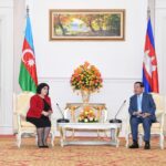 Сахиба Гафарова провела встречу с премьер-министром Камбоджи