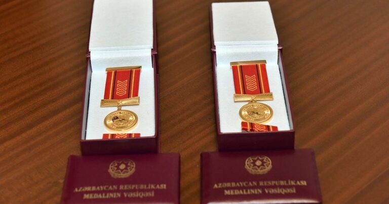 Милли Меджлис утвердил закон об учреждении двух новых медалей