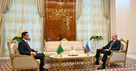 Состоялась встреча Президента Ильхама Алиева с Президентом Туркменистана