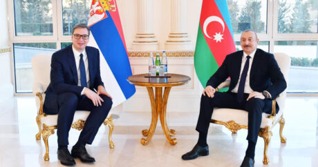 Состоялась встреча Президента Ильхама Алиева с Президентом Александром Вучичем один на один