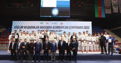 Определился победитель смешанных командных соревнований чемпионата Азербайджана по дзюдо