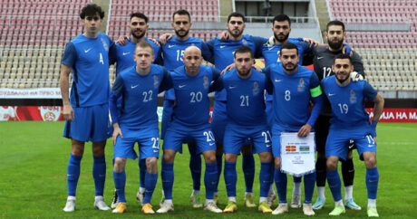 Сборная Азербайджана поднялась на две позиции в рейтинге ФИФА