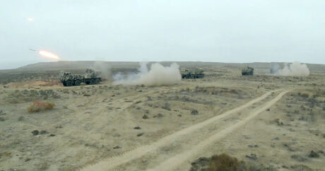В ракетно-артиллерийских войсках проводятся учения с боевой стрельбой