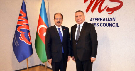Посол Турции побывал в Совете прессы Азербайджана