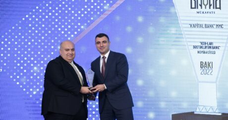 Kapital Bank удостоился премии от KOBİA