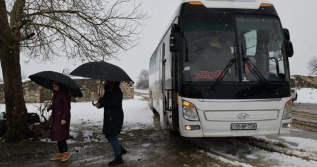 В продажу поступят билеты на январь на автобусные рейсы в Карабах