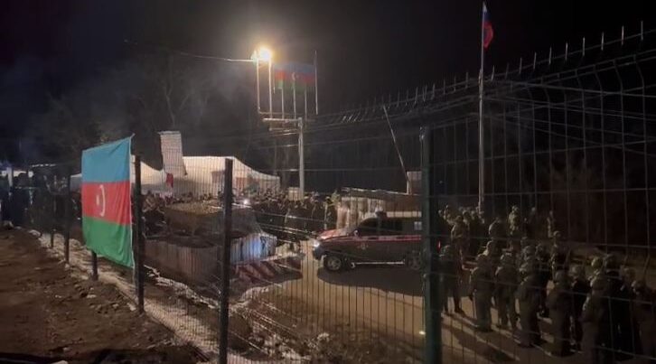 Продолжается акция протеста в зоне ответственности российских миротворцев
