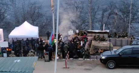 Второй день акции протеста в зоне временной дислокации российских миротворцев