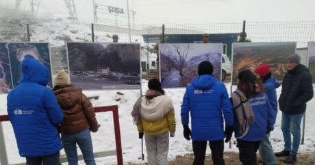 Организована фотовыставка в районе проведения в Карабахе акции экоактивистами