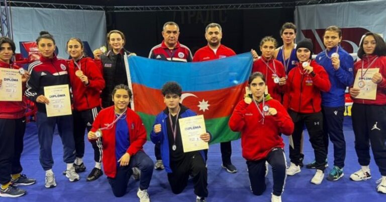Азербайджанские спортсменки завоевали 11 медалей на Кубке наций