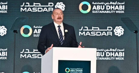 Ильхам Алиев принял участие в церемонии открытия Недели устойчивого развития Абу-Даби