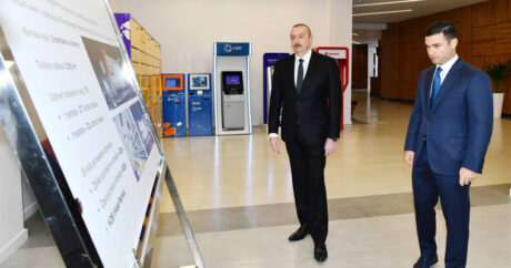 Ильхам Алиев принял участие в открытии «Бакинского дома МСБ»