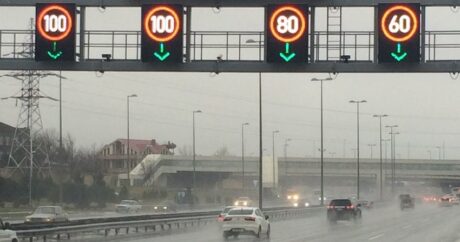 В Баку на некоторых дорогах снижен скоростной режим