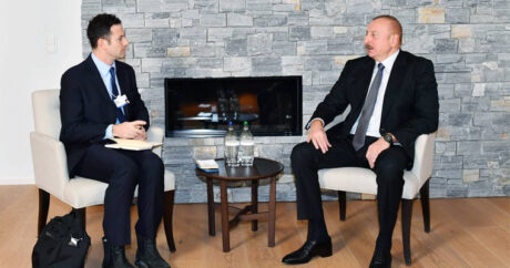 Президент Ильхам Алиев встретился с президентом компании The Goldman Sachs Group Inc. по глобальным вопросам