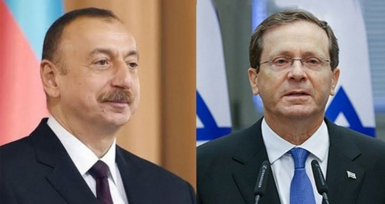 Президент Израиля Ицхак Герцог позвонил Президенту Ильхаму Алиеву
