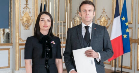 Посол Лейла Абдуллаева вручила верительные грамоты Президенту Франции