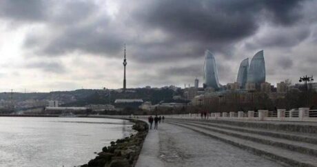 В Баку и на Абшеронском полуострове ожидается переменная облачность