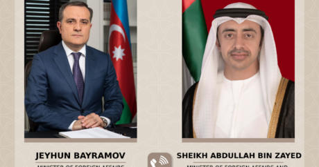 Состоялся телефонный разговор между главами МИД Азербайджана и ОАЭ