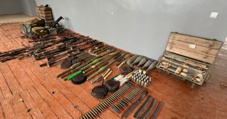В Джебраиле обнаружено значительное количество боеприпасов