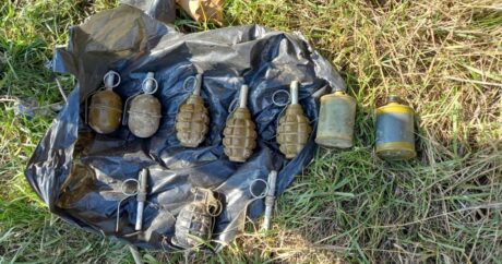 В бакинском поселке найдено 8 ручных гранат