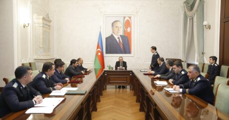 Генпрокурор Азербайджана встретился с новоназначенными судьями