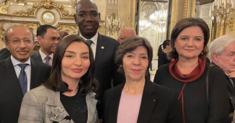 Лейла Абдуллаева встретилась с министром иностранных дел Франции