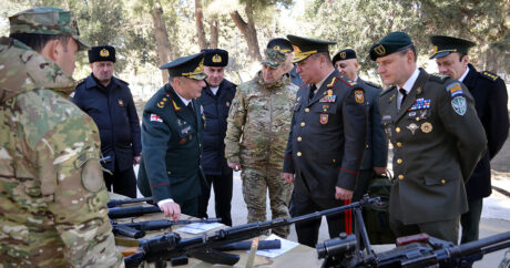Грузинская делегация посетила воинские части спецназа и ВМС Азербайджана