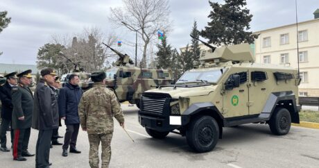Командующий Силами обороны Грузии посетил воинские части в Азербайджане