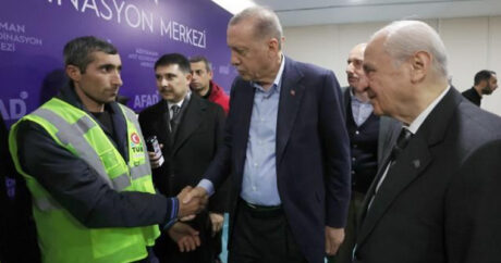 Реджеп Тайип Эрдоган встретился с азербайджанцем Сарваром Баширли