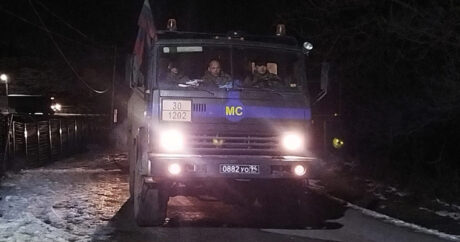 По Лачинской дороге беспрепятственно проехали еще 14 автомобилей снабжения РМК